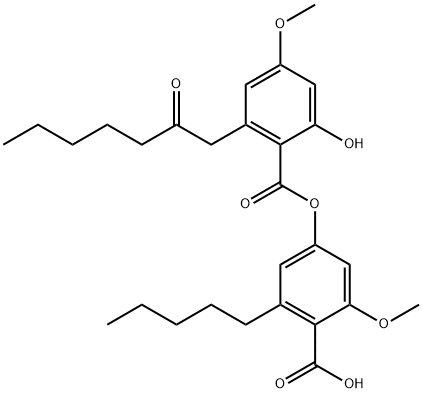 Confluentic acid Structure