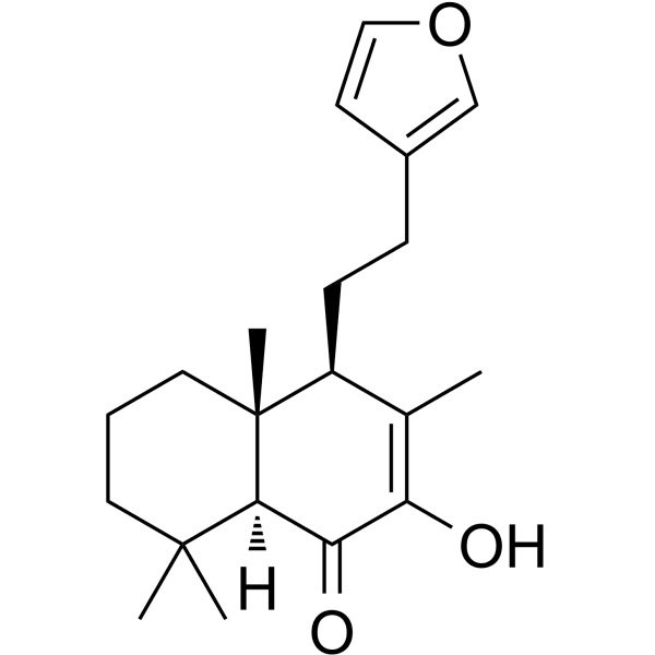11,12-Dihydro-7-hydroxyhedychenone Structure