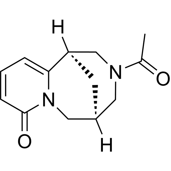 Acetylcytisine Structure