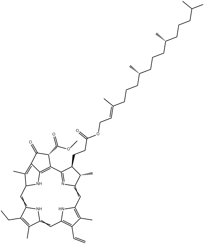 Pheophytin A Structure