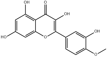 Tamarixetin Structure