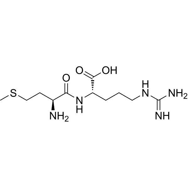 H-Met-Arg-OH Structure