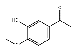 Isoacetovanillone Structure