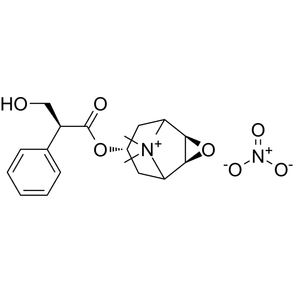 Scopolamine Methyl Nitrate Structure