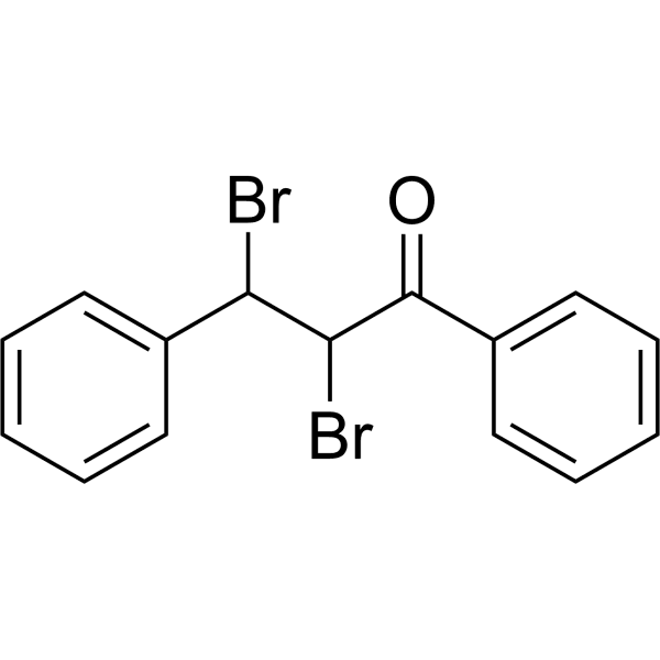 Chalcone dibromide Structure