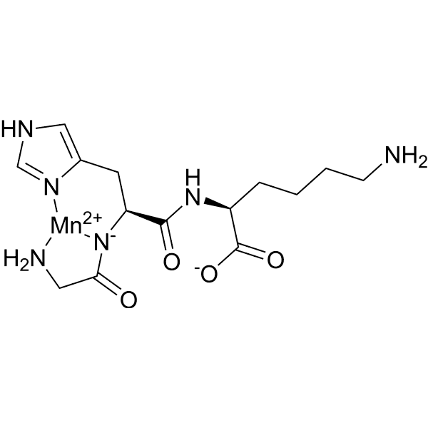 Manganese tripeptide-1 Structure