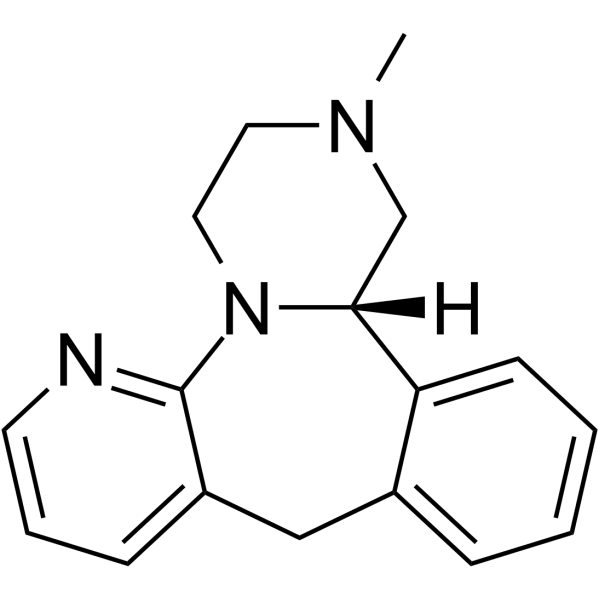 (S)-Mirtazapine Structure