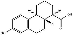 13-Hydroxy-8,11,13-podocarpatriene-18-oic acid Structure
