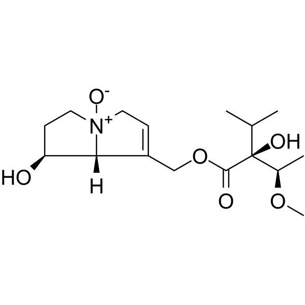 Heliotrine N-oxide Structure