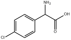 2-Amino-2-(4-chlorophenyl)acetic acid Structure