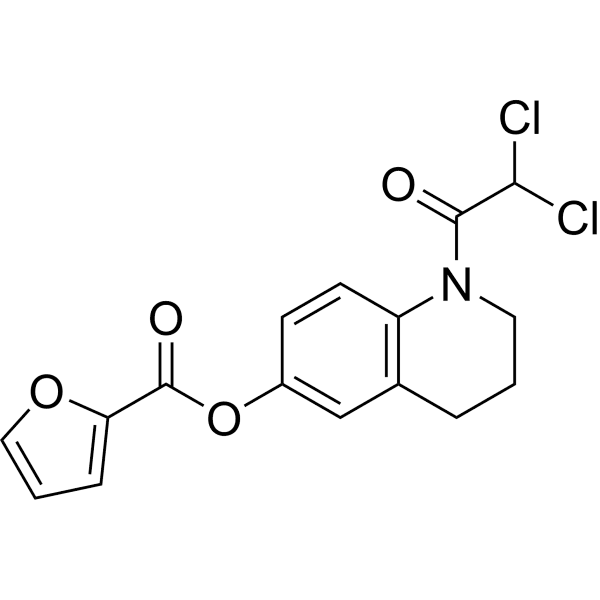 Quinfamide Structure