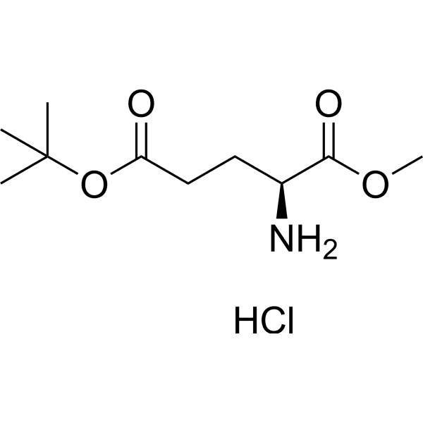 H-Glu(OtBu)-OMe.HCl Structure