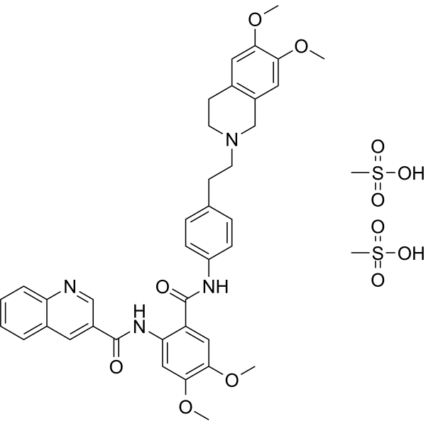 Tariquidar dimesylate Structure