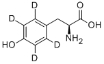 L-Tyrosine-d4 Structure