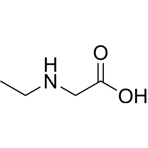 N-Ethylglycine Structure