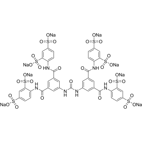 NF449 octasodium  Structure