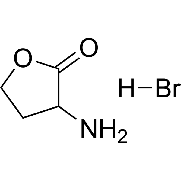 3-Aminooxolan-2-one hydrobromide Structure
