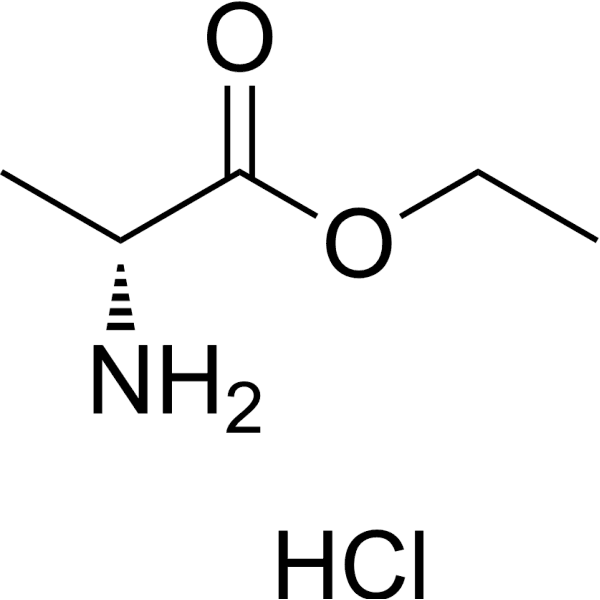 D-Alanine ethyl ester hydrochloride Structure