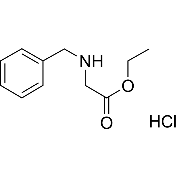 Ethyl 2-(benzylamino)acetate hydrochloride Structure