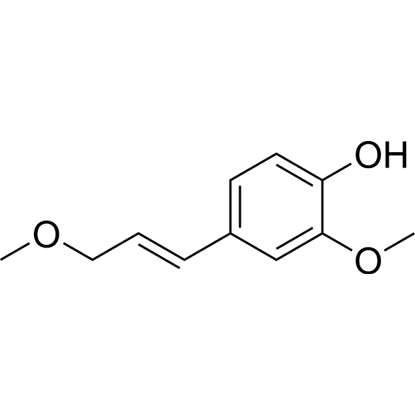 γ-Methoxyisoeugenol Structure