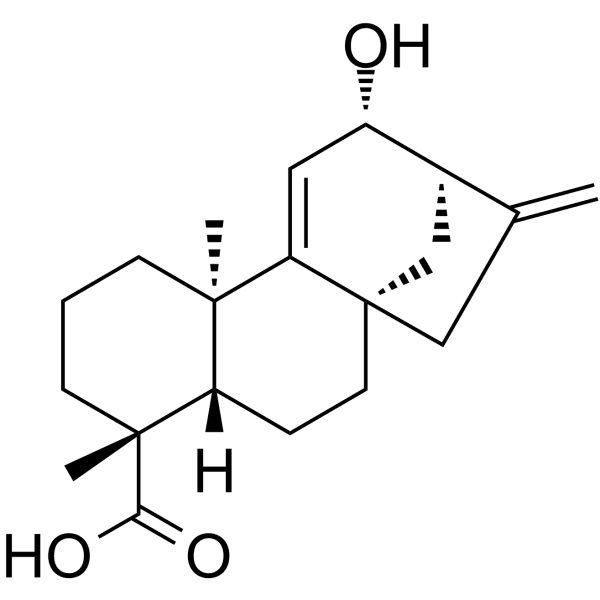 12α-Hydroxygrandiflorenic acid Structure