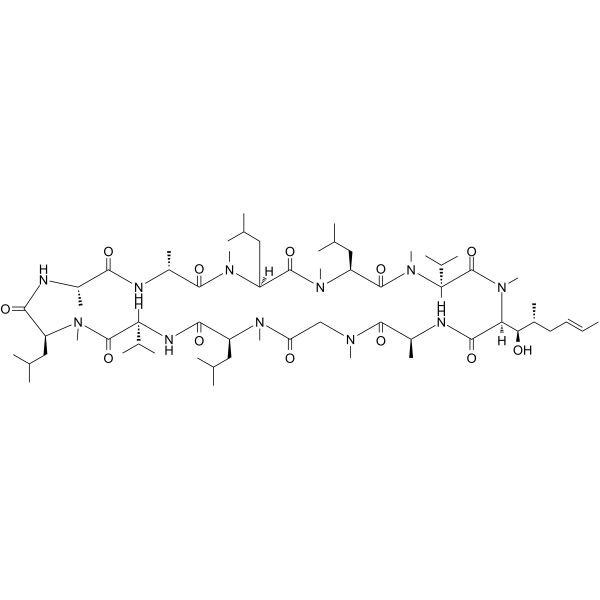 Cyclosporin B Structure