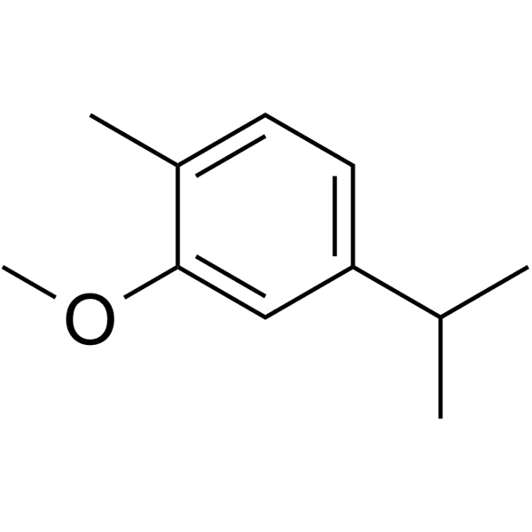 Carvacrol methyl ether Structure
