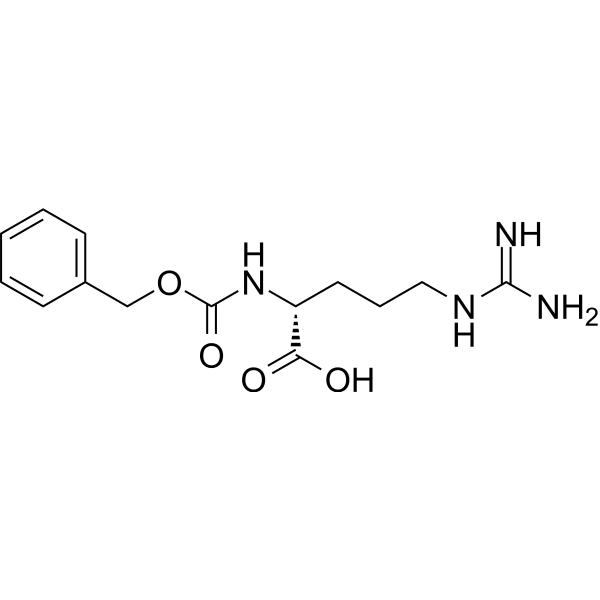Z-D-Arg-OH Structure