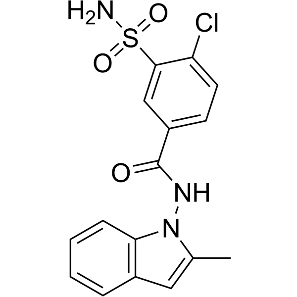 Dehydroindapamide  Structure