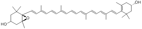 Antheraxanthin Structure