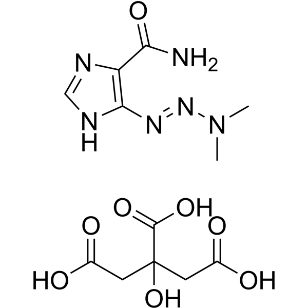 Dacarbazine citrate Structure