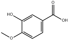 Isovanillic acid Structure