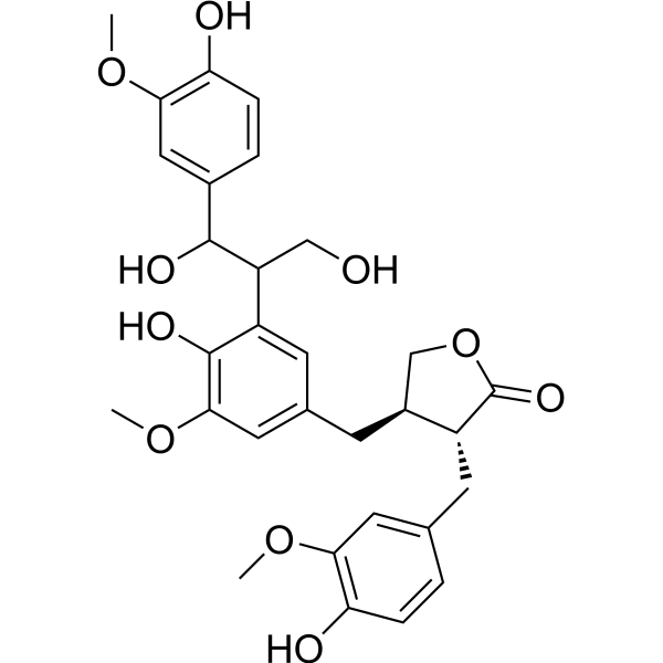 Lappaol C Structure