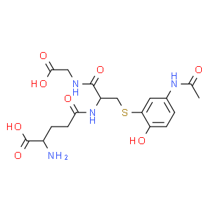 Acetaminophen Glutathione Disodium Salt  Structure