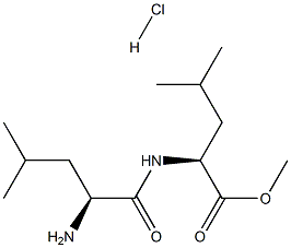 L-Leucyl-L-Leucine methyl ester hydrochloride Structure