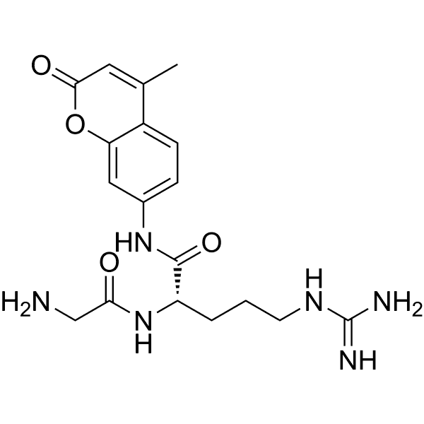 Gly-Arg-AMC Structure