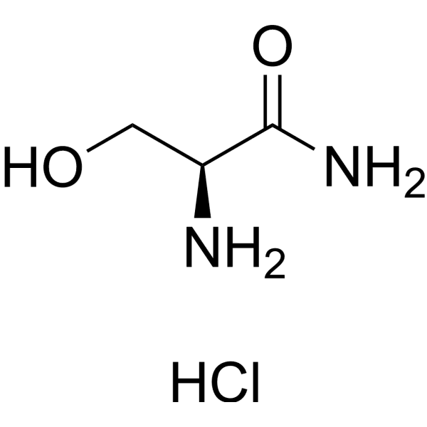 H-Ser-NH2.HCl Structure