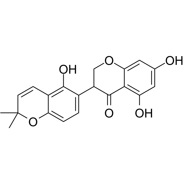Licoisoflavanone Structure