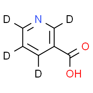 NICOTINIC-D4 ACID  Structure