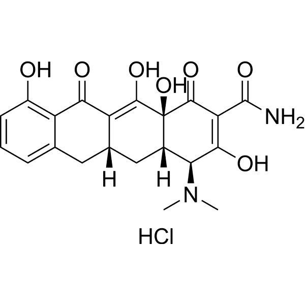Sancycline hydrochloride Structure