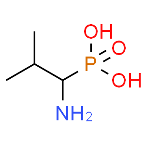 (R)-(1-Amino-2-methylpropyl)phosphonicacid  Structure