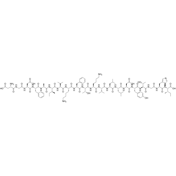 AChRα(97-116) Structure