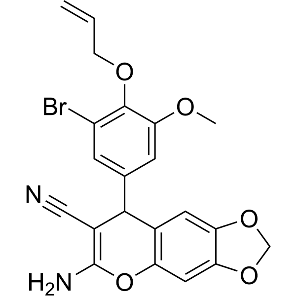 Wnt pathway inhibitor 3 Structure