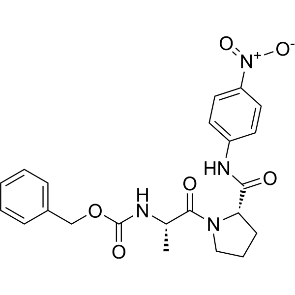 Z-Ala-Pro-pNA Structure