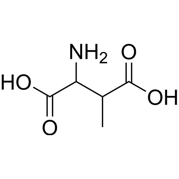 2-Amino-3-methylsuccinic acid Structure