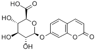 7-Hydroxy coumarin glucuronide Structure