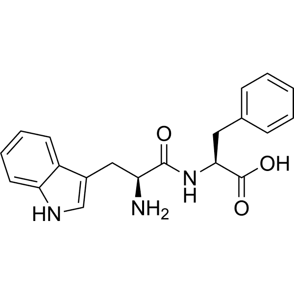 H-Trp-Phe-OH Structure