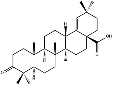 Moronic acid Structure