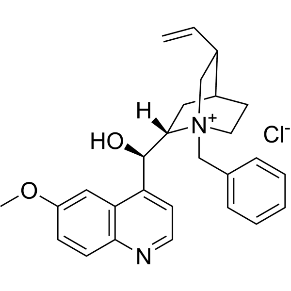 N-Benzylquinine chloride Structure