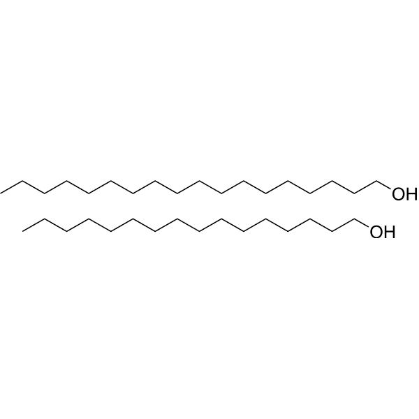 Cetearyl alcohol Structure